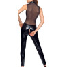 Black Level Combinaison Vinyl Jump Net Noire